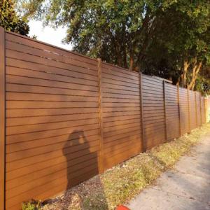 ALUMINUM PRIVACY LOUVER FENCE ALUMINUM PRIVACY LOUVER FENCE