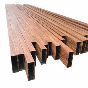 Alu woodgrains profile tube round tube square tube